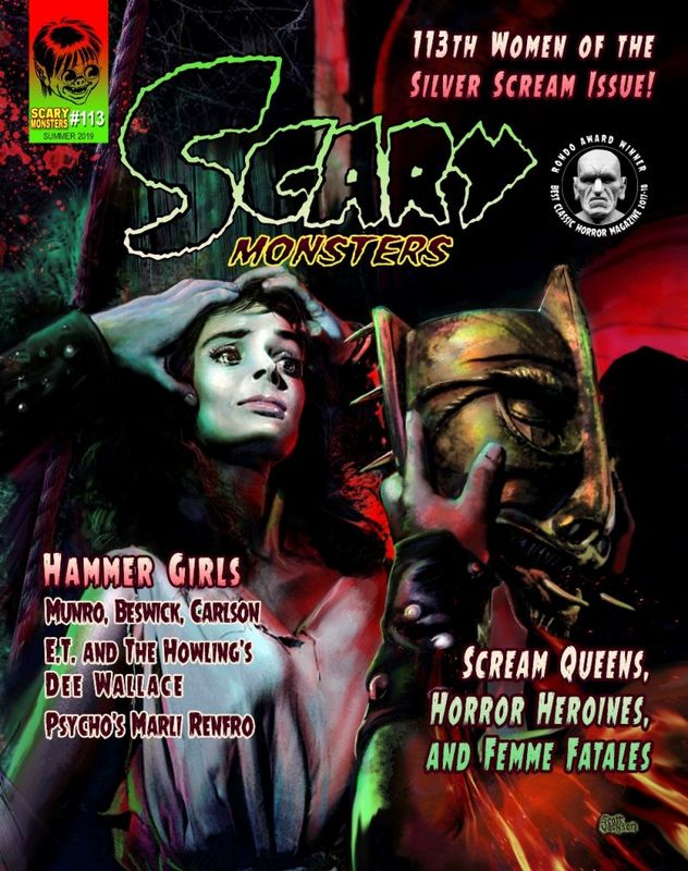 Scary Monsters #113 - Scream Queens &amp; Horror Heroines - DIGITAL VERSION ONLY