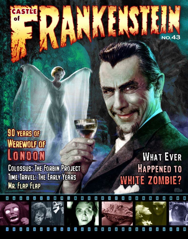 Castle of Frankenstein #43 - White Zombie - Werewolf of London - DIGITAL VERSION ONLY
