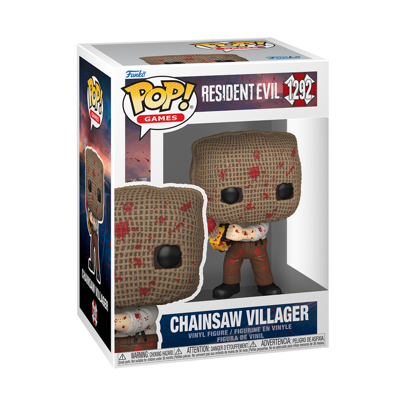 Funko POP! Games - Resident Evil Chainsaw Villager #1292