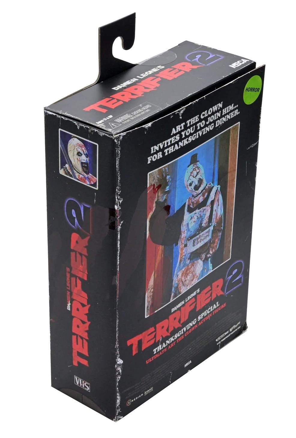 NECA Terrifier 2 Ultimate Thanksgiving Art the Clown 7" Scale Action Figure