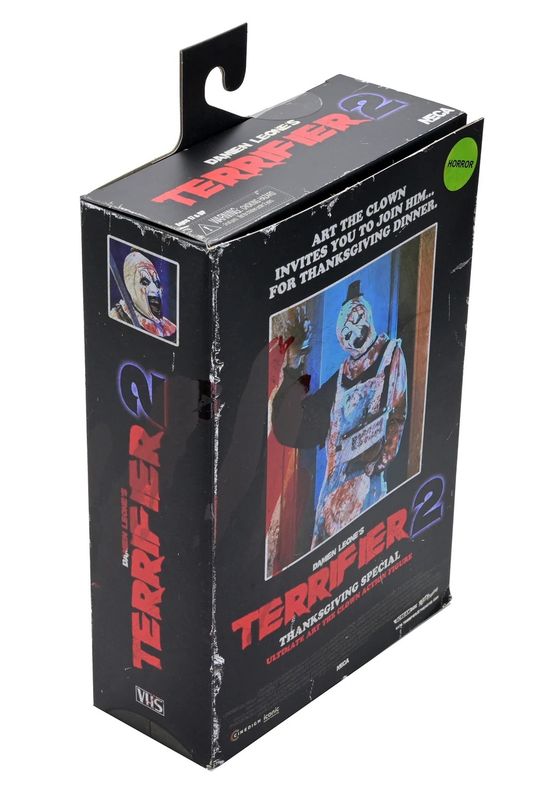 NECA Terrifier 2 Ultimate Thanksgiving Art the Clown 7" Scale Action Figure