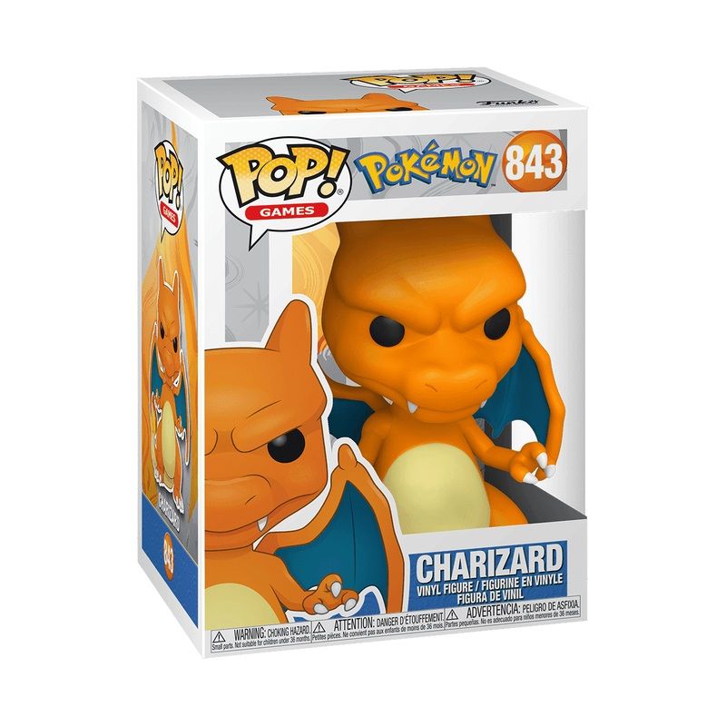 Funko POP! Pokemon Charizard Vinyl Figure #843