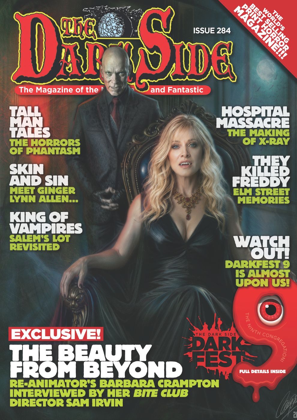 The Dark Side #284 - Barbara Crampton Interview - Phantasm - Salem's Lot
