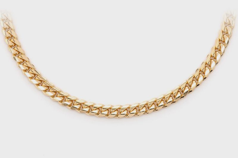4MM MIAMI CUBAN 14K SOLID GOLD CHAIN