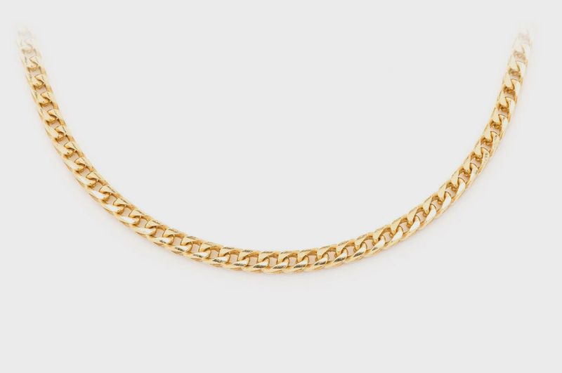 2MM FRANCO 14K SOLID GOLD CHAIN