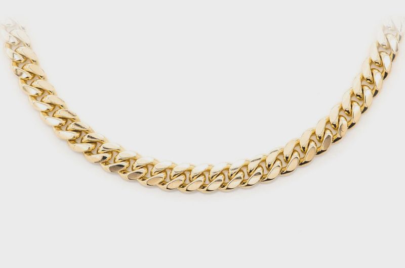 6MM MIAMI CUBAN 14K SOLID GOLD CHAIN