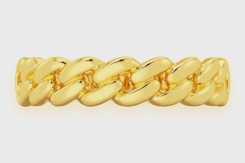 CUBAN RING 14K SOLID GOLD