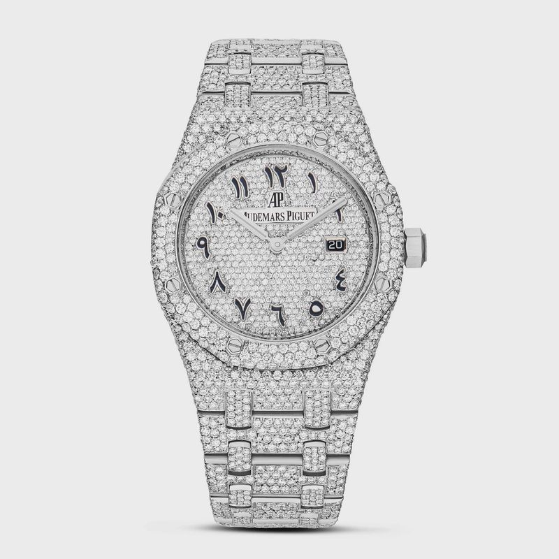AUDEMARS PIGUET ROYAL OAK 41, FULL DIAMOND