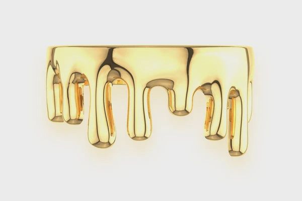 DRIP RING 14K SOLID GOLD