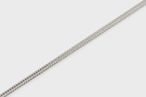 2MM FRANCO 14K SOLID GOLD CHAIN - BRACELET