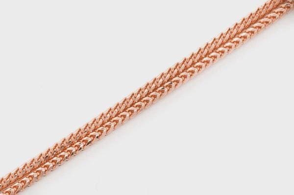 3MM  FRANCO 14K SOLID GOLD CHAIN - BRACELET
