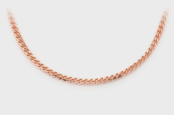 3MM FRANCO 14K SOLID GOLD CHAIN - NECKLACE