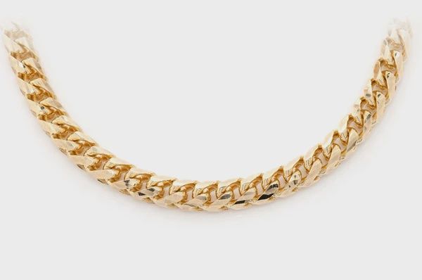 5MM FRANCO 14K SOLID GOLD CHAIN - NECKLACE