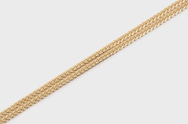 2MM MIAMI CUBAN BRACELET - 14K GOLD, Color: Yellow Gold, Size: 6.5&quot;, Style: Bracelet