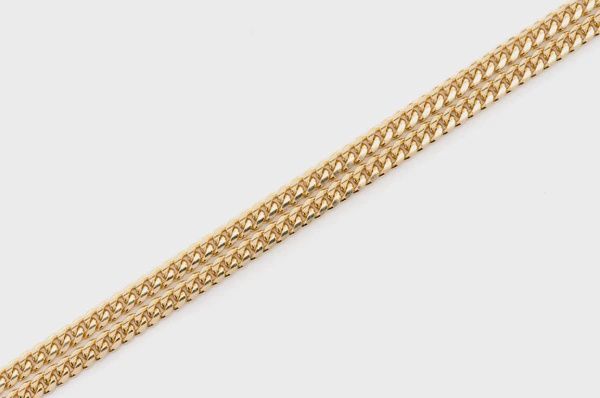2.5MM MIAMI CUBAN BRACELET - 14K GOLD, Color: Yellow Gold, Size: 6.5&quot;, Style: Bracelet