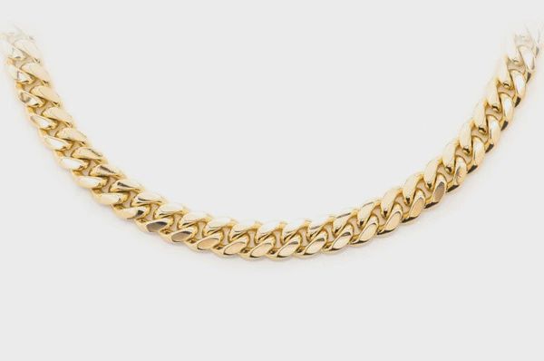 5MM MIAMI CUBAN NECKLACE - 14K GOLD, Color: Yellow Gold, Size: 16&quot;, Style: Necklace