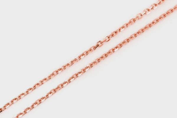 1MM ROLO CHAIN 14K SOLID GOLD - BRACELET