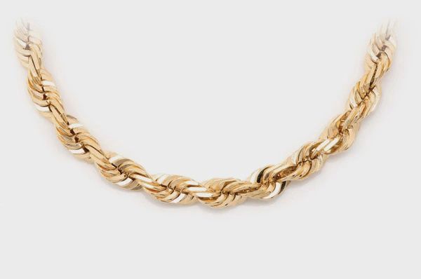 5.5MM ROPE - 14K SOLID GOLD BRACELET