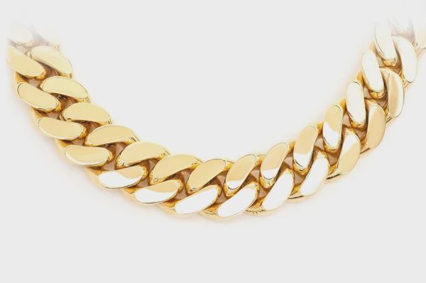 18MM MIAMI CUBAN- 14K SOLID GOLD BRACELET