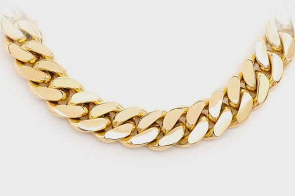 14MM MIAMI CUBAN - 14K SOLID GOLD BRACELET