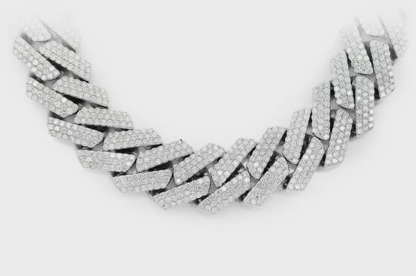 22MM RAISED PRONG MIAMI CUBAN DIAMOND NECKLACE 14K SOLID GOLD 73.25CTW