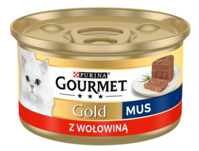 Purina Gourmet Gold mus z wołowiną
