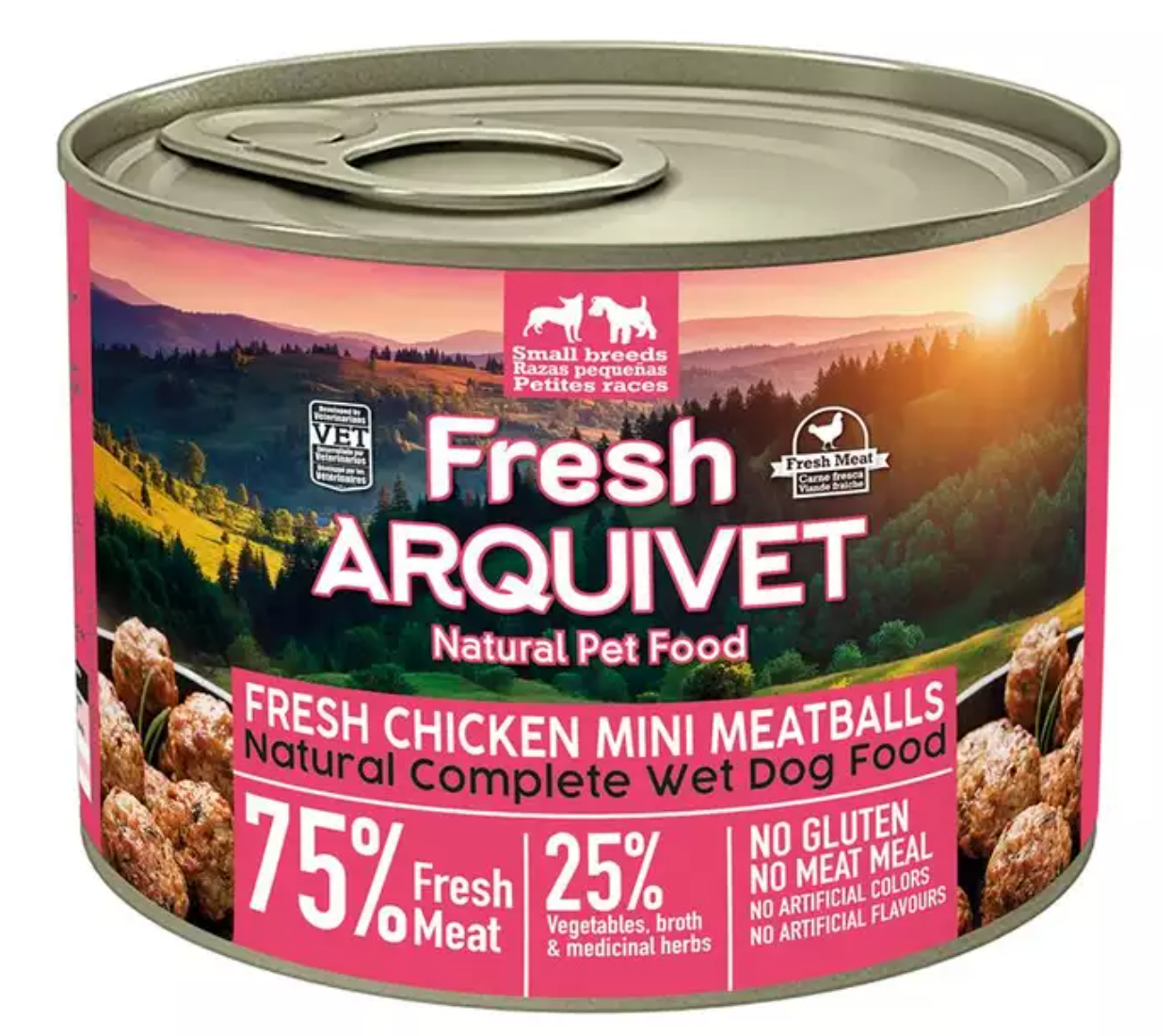 Arquivet Fresh MINI klopsiki z kurczaka w sosie 200g