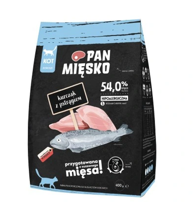 Pan mięsko kurczak z pstrągiem 400g