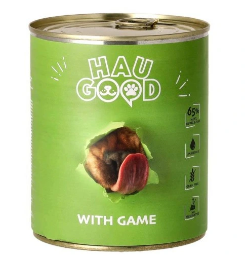 Hau Good Mokra karma z dziczyzną dla psa 800 g