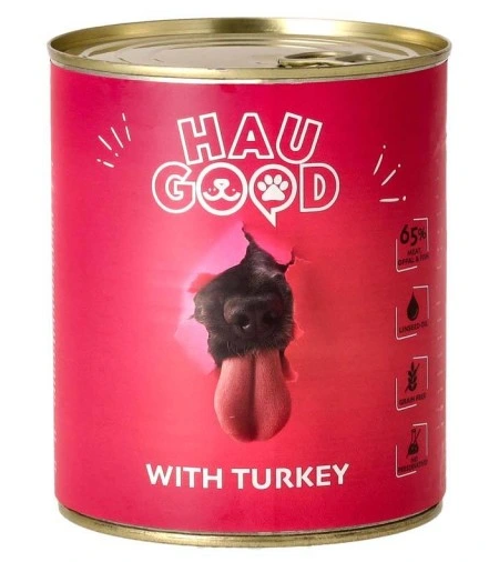 Hau Good Mokra karma z indykiem dla psa 800 g
