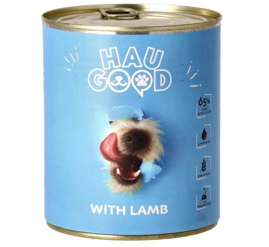 Hau Good Mokra karma z jagnięciną dla psa 800 g