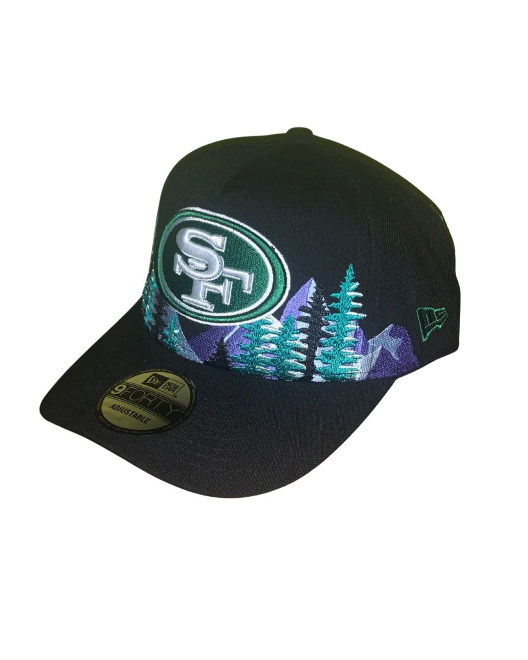 San Francisco Forest embroidered snapback