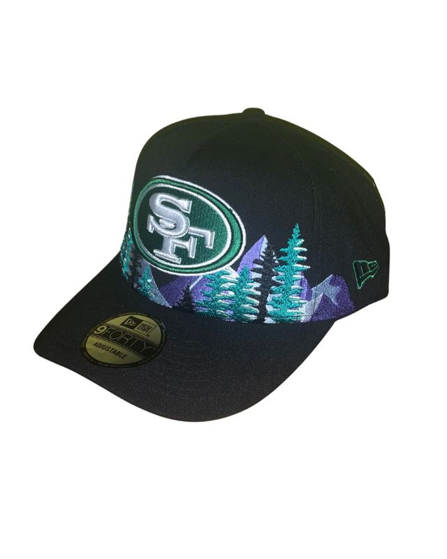 San Francisco Forest embroidered snapback