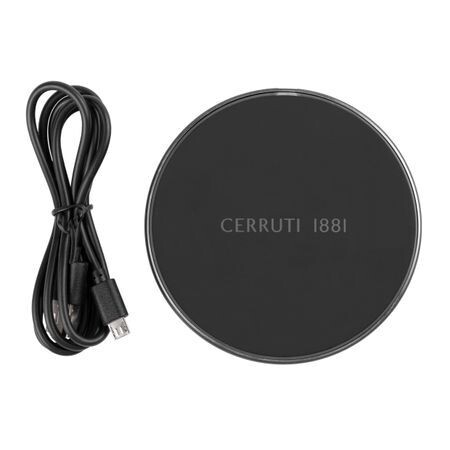 Wireless charger Oxford Blackk -MARCHIO CERRUTI