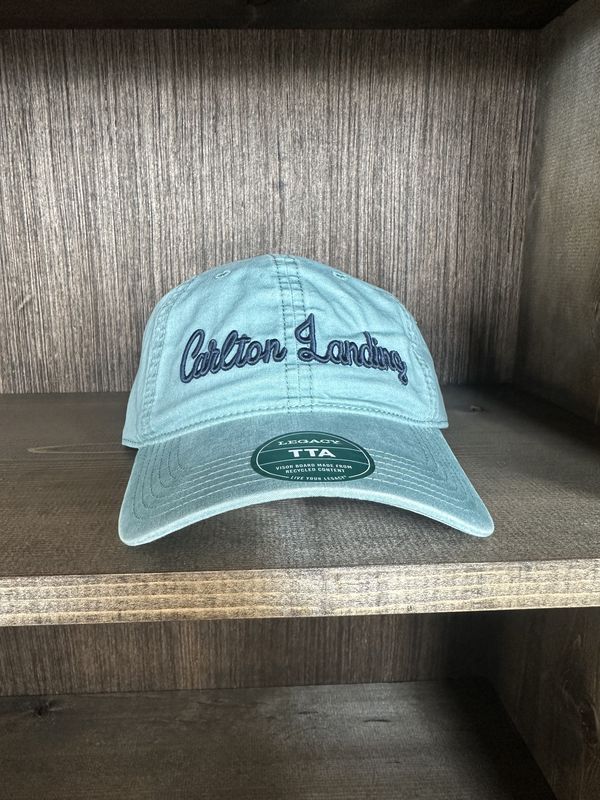Carlton Landing Script Ball Cap Hat