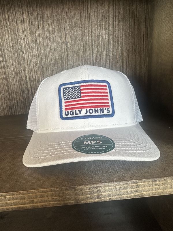 Ugly Johns American Flag Trucker Hat