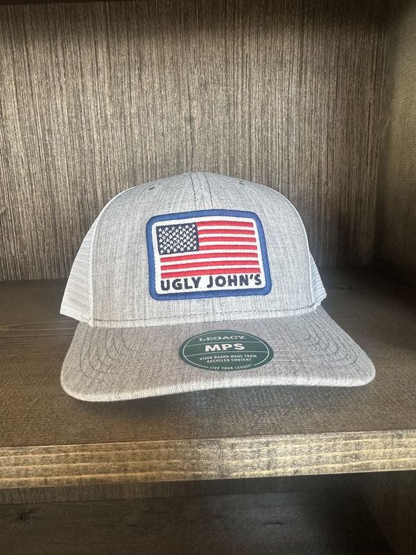 Ugly Johns American Flag Trucker Hat
