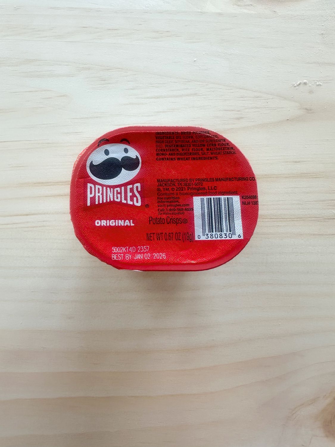 Pringles, Flavor: Original