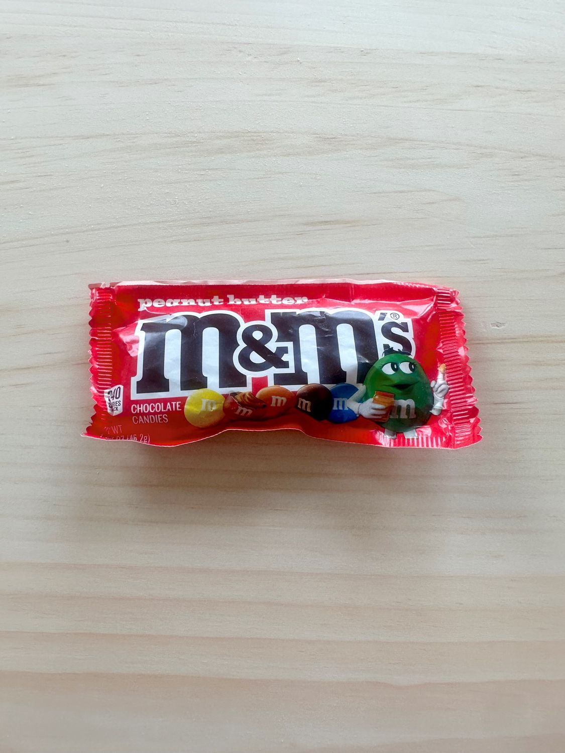 M&amp;Ms, Flavor: Peanut Butter