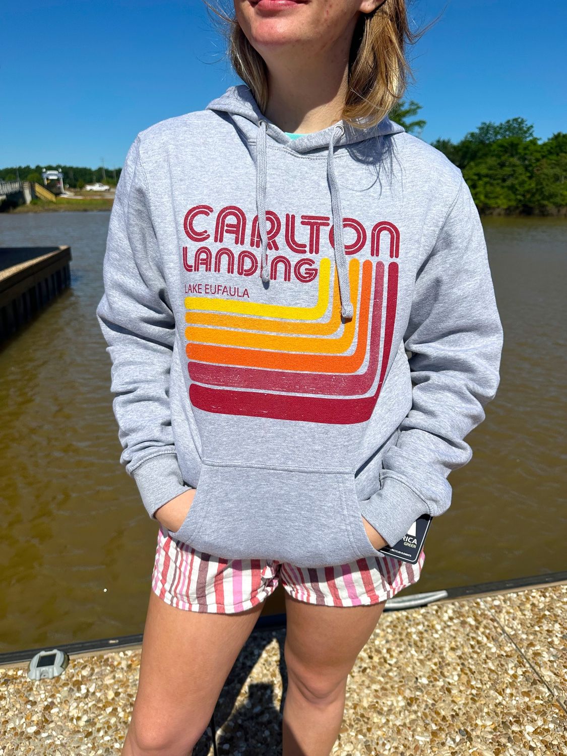 Oxford Hoodie Sweatshirt Paradise Point