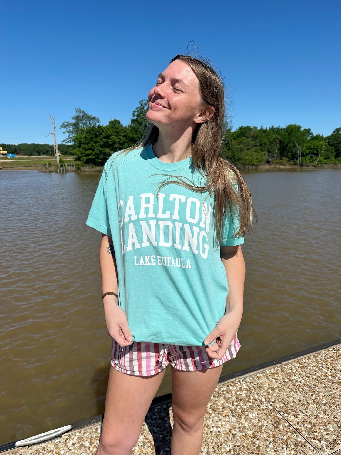 Carlton Landing Chalky Mint Tee