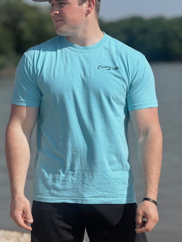 CL Blue Take Me to the Lake  Tee