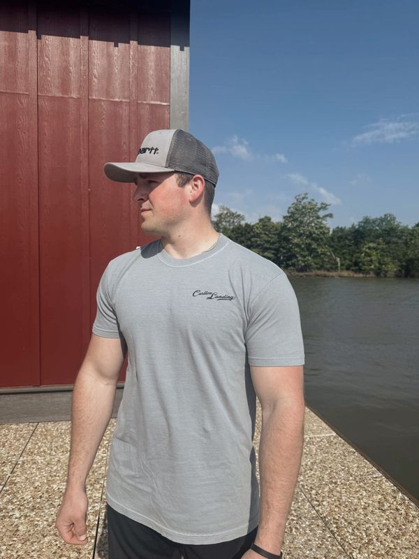 CL Grey Take Me To the Lake Tee