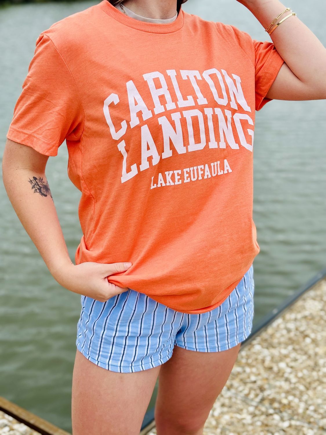 CL Orange Jersey Tee, Size: S
