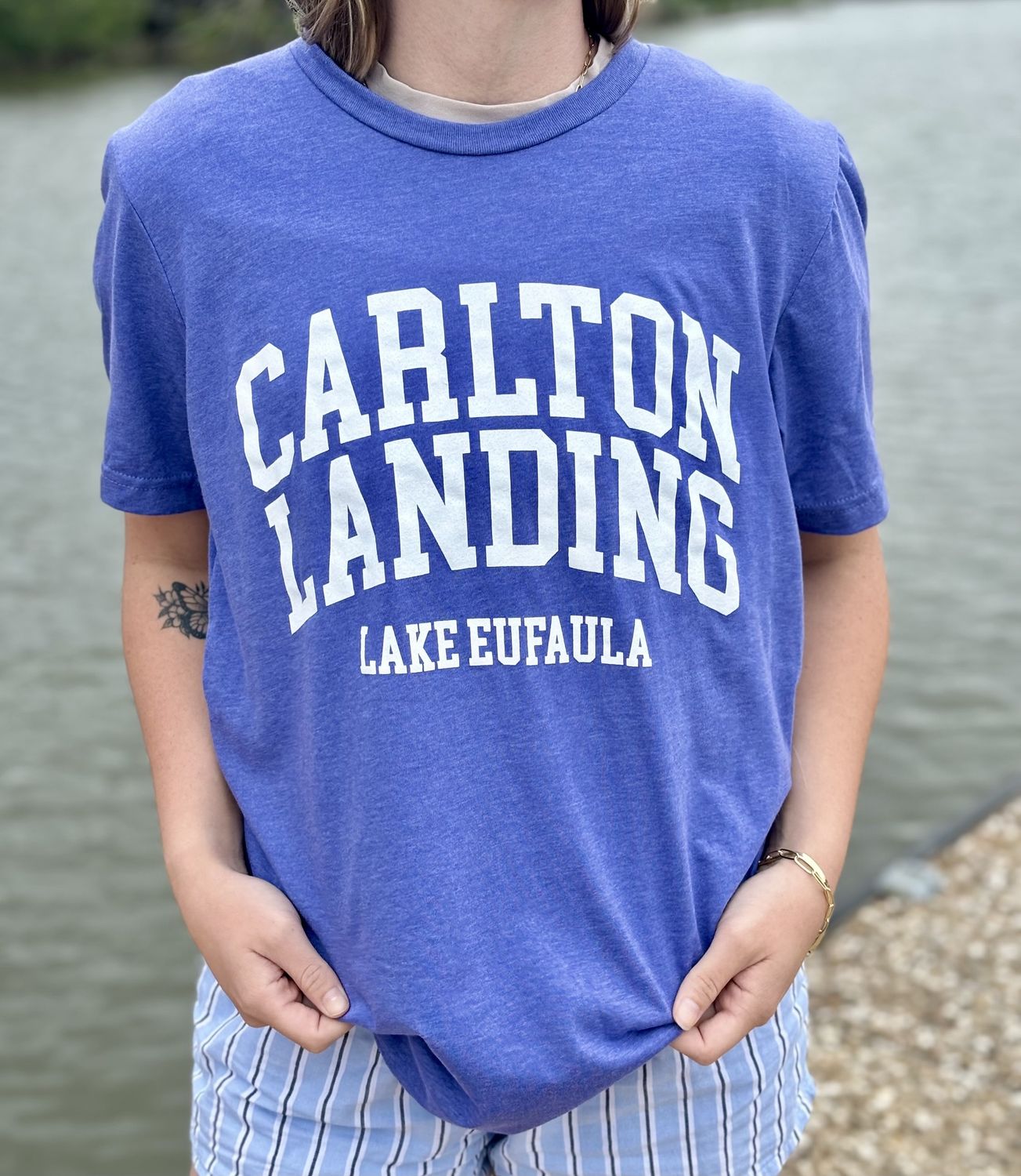 CL Dark Blue Jersey Tee, Size: S