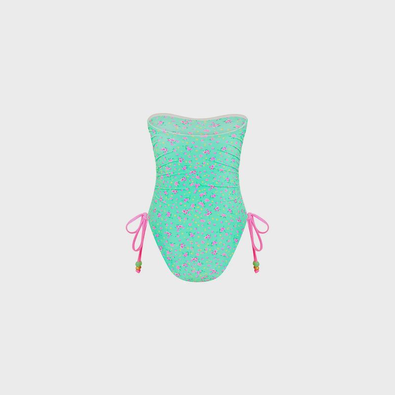 Bandeau One Piece- Mint Macaron