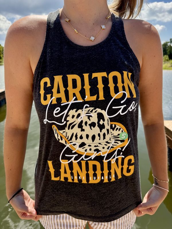 Let&#39;s Go Girls Black Tank