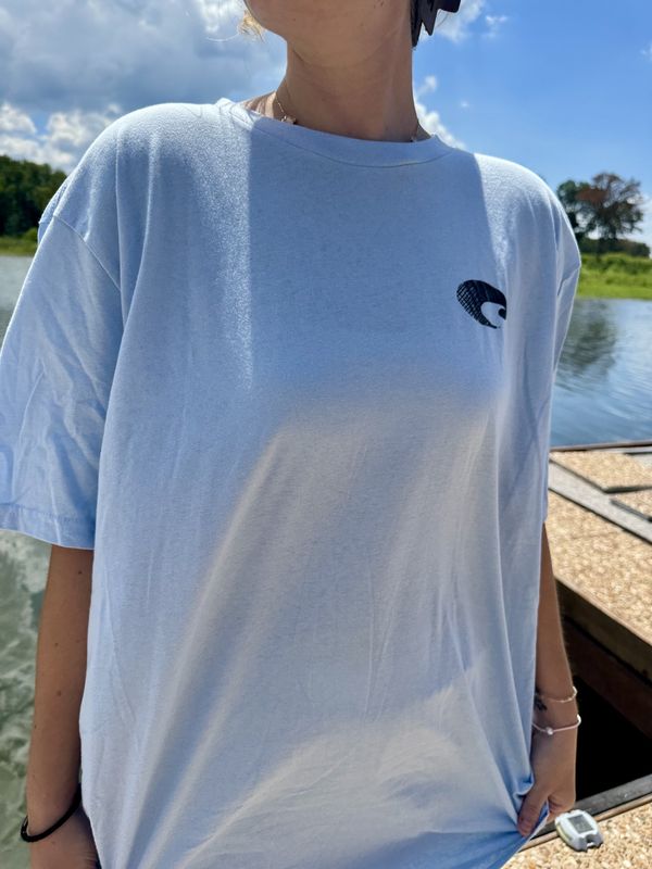Costa/Mossy Oak Light Blue Tee