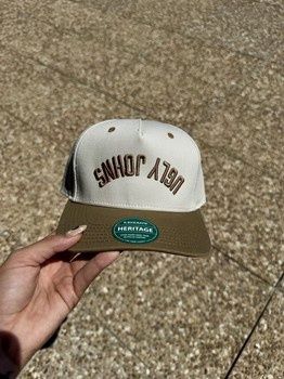 Tan Ugly Johns Upside Down Hat