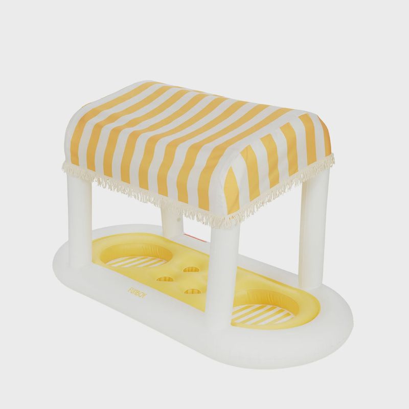 Yellow Floating Cabana Bar